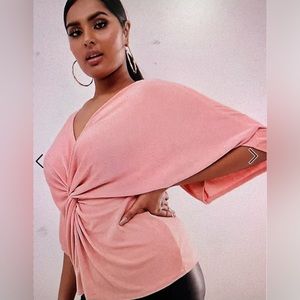 Plus size MissGuided ASOS Curves blouse